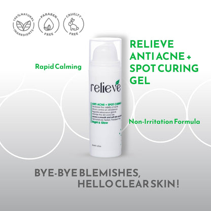 Relieve Fast Action Anti Acne Gel - 50 ML