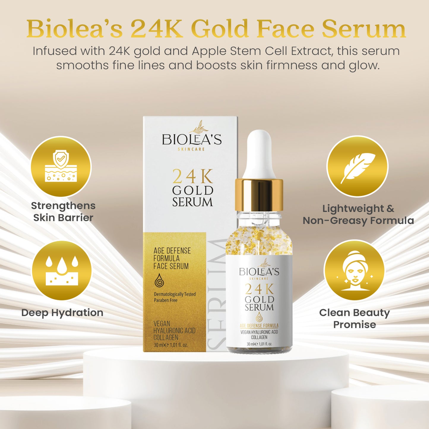 Biolea's 24K Gold Serum