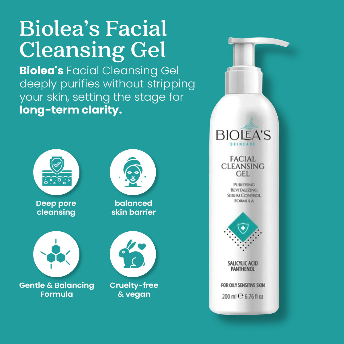 Biolea's Facial Cleansing Gel