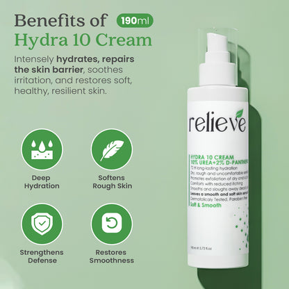 Relieve Hydra 10 Cream – 200 ML