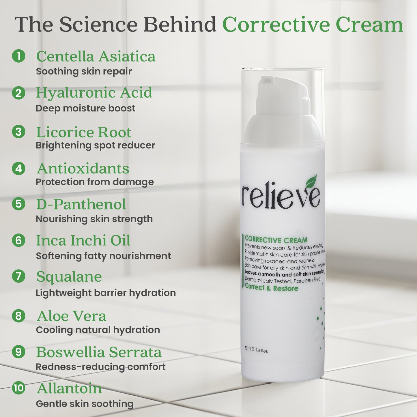 Relieve Corrective Cream – 50 ml