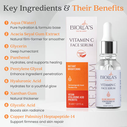 Biolea's Vitamin C Face Serum