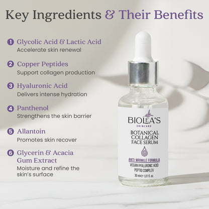 Biolea's Botanical Collagen Serum