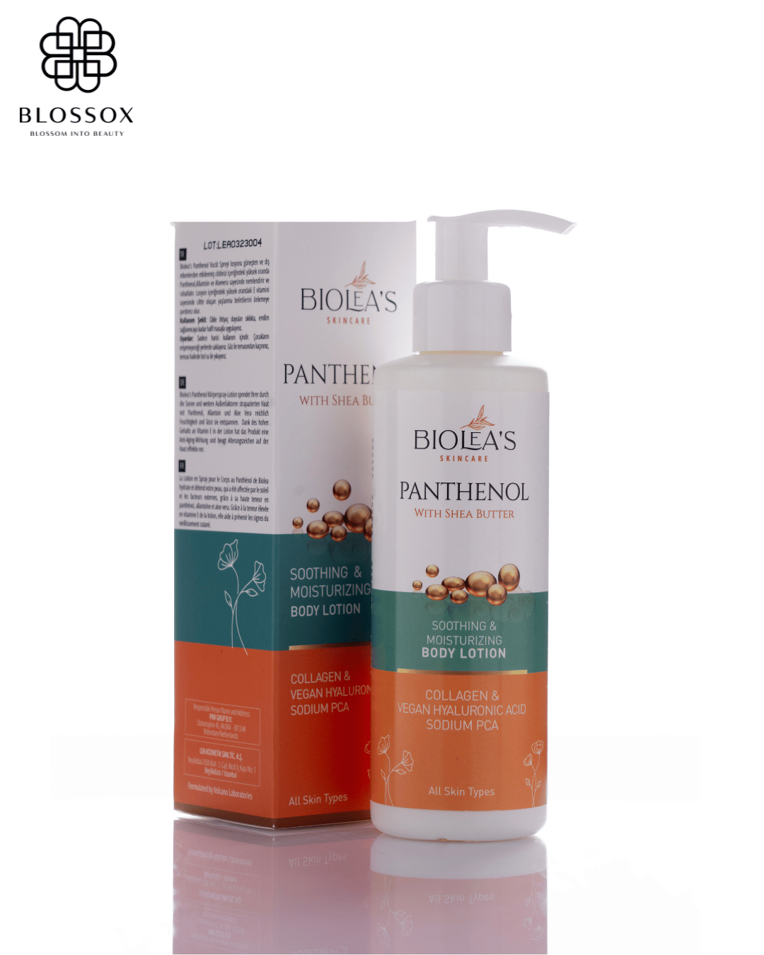 Biolea's Panthenol with Shea Butter Lotion