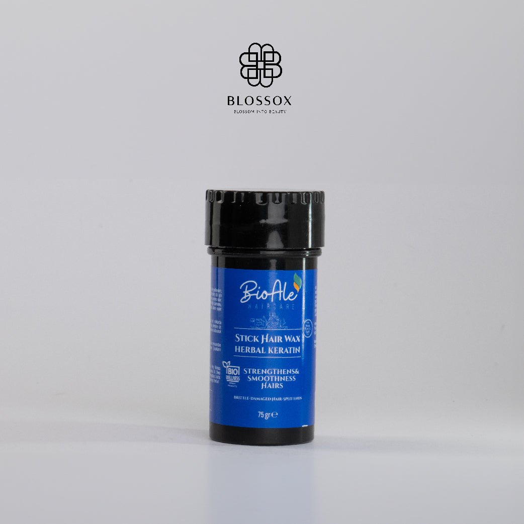 BioAle Stick Hair Wax with Herbal Keratin - Blossox